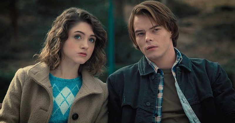 'Stranger Things' stars Natalia Dyer and Charlie Heaton owe their love story to their characters on the show
