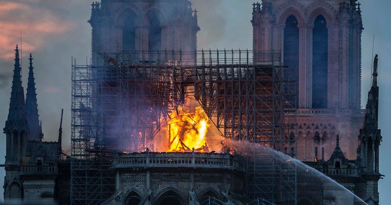Notre Dame Cathedral fire: Justin Trudeau, Cher, Maisie Williams and other celebrities express shock and horror