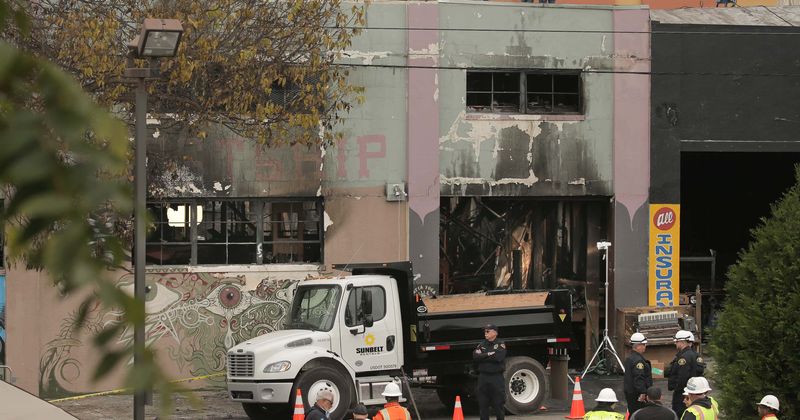 Man charged for Ghost Ship warehouse fire laughed when he was told it was a 'death trap', claims witness