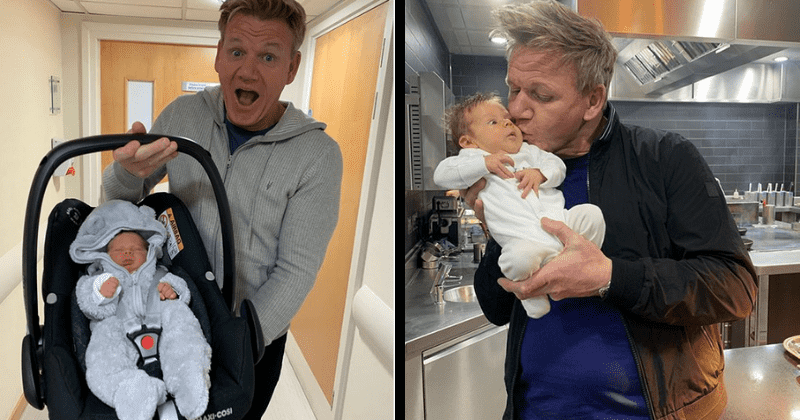 Gordon Ramsay 'cried his eyes out' after witnessing birth of his son, and then fainted