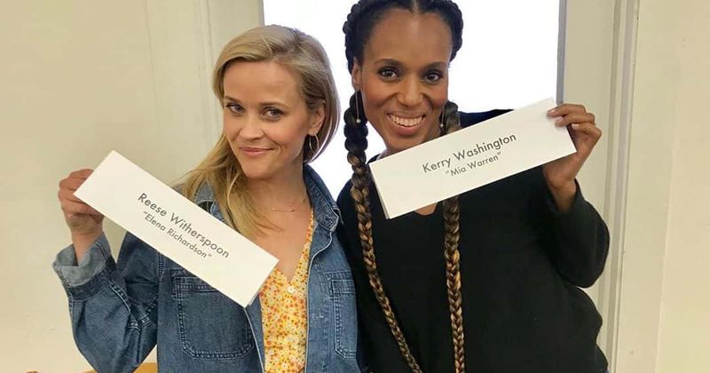 Reese Witherspoon and Kerry Washington share 'Little Fires Everywhere' 1st look, taking us back to the '90s