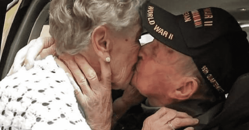 American veteran reunited with French woman he fell in love with during World War II after 75 years: 'You never got out of my heart'