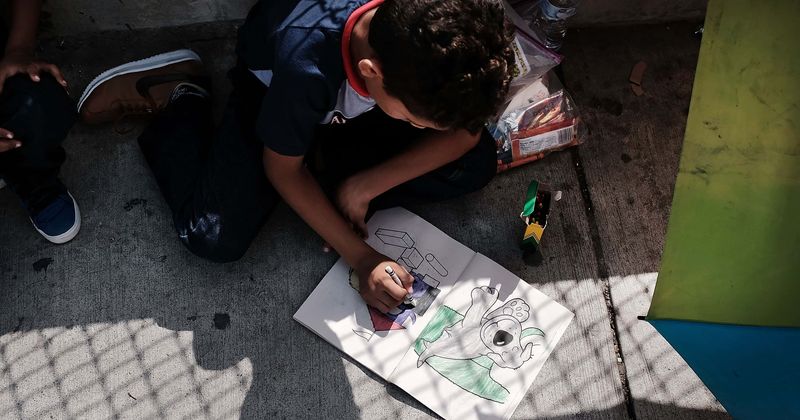 Children detained at border don't need soaps, toothbrushes and beds to be 'safe and sanitary', argues Justice Dept lawyer