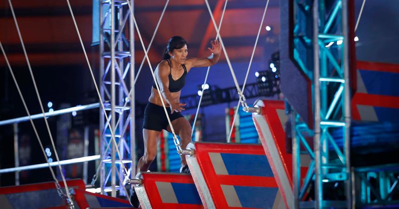 'American Ninja Warrior': 42-year-old Sandy Zimmerman, the first mother to hit the buzzer, says her life has come full circle