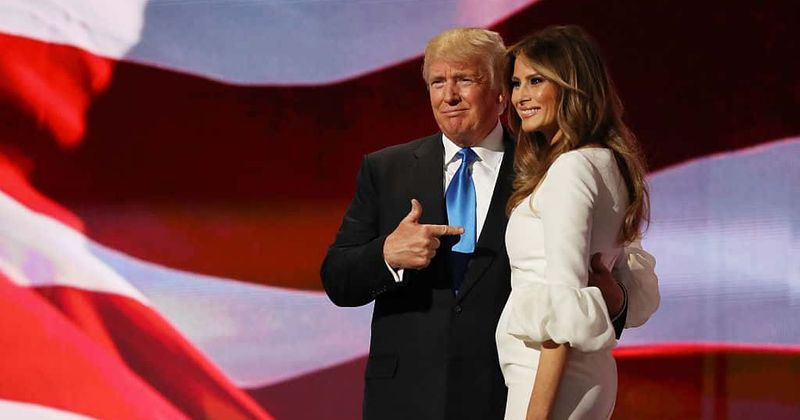 President Trump praises wife Melania, calls her his 'rock and foundation' amidst alleged cheating scandals