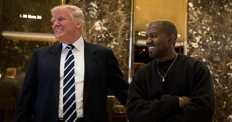 Trump thanks Kanye West, says his approval rating among African-Americans doubled after rapper's tweet