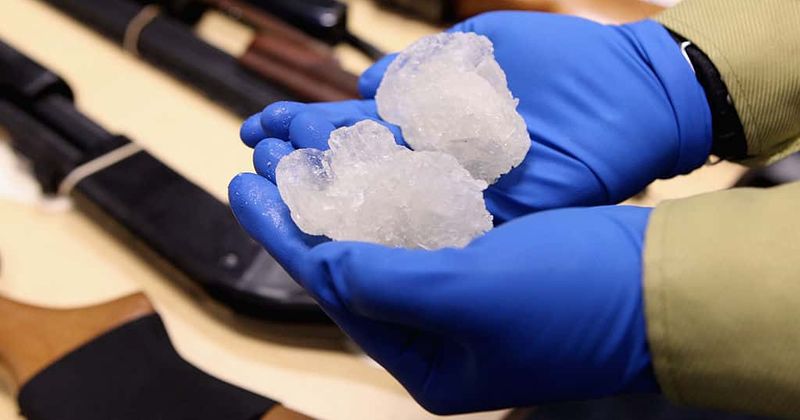 Woman who 'gouged her eyes out while high on meth' says she is turning over a new leaf