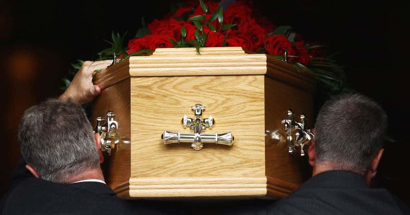 Man dies tragically after the coffin carrying his own mother fell and crushed him to death