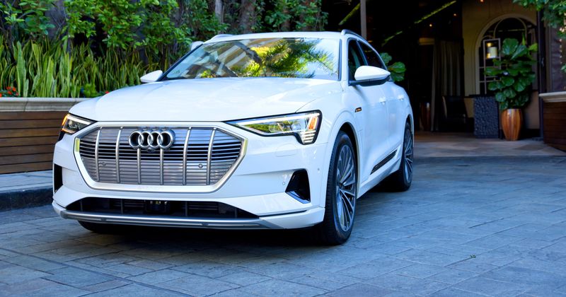Incredible moment brave grandmother fights off violent carjackers who tried to steal her Audi
