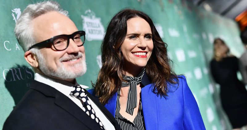 Handmaid's Tale co-stars Bradley Whitford and Amy Landecker tie the knot: 'The shark may have been jumped, but the couple is thrilled'