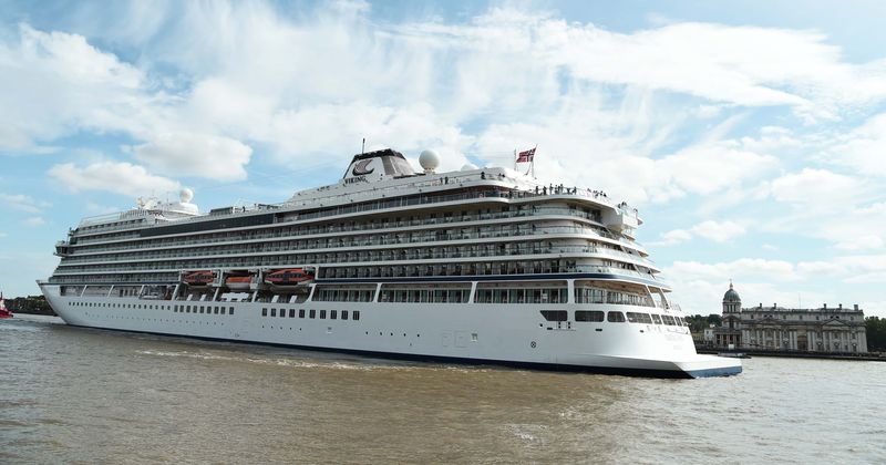 Woman, 75, 'voluntarily' jumps to her death from eighth-floor balcony of luxury cruise ship in front of horrified holidaymakers
