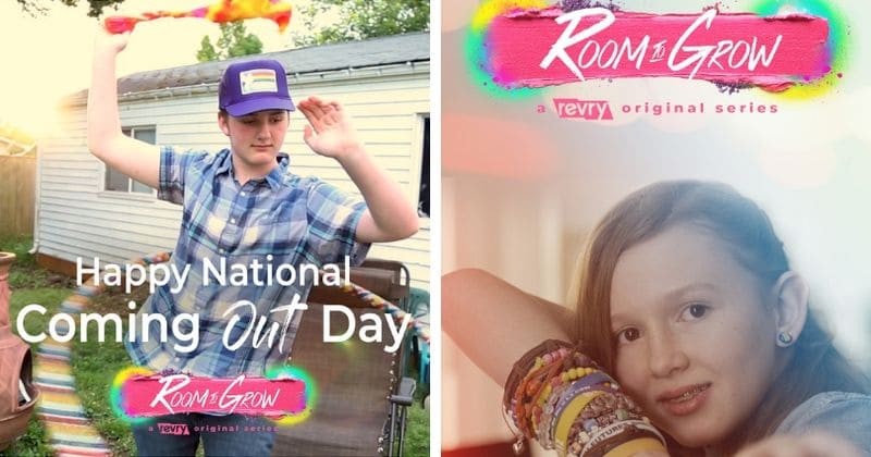 Revry premieres its first Instagram IGTV series 'Room to Grow' on National Coming Out Day, October 11