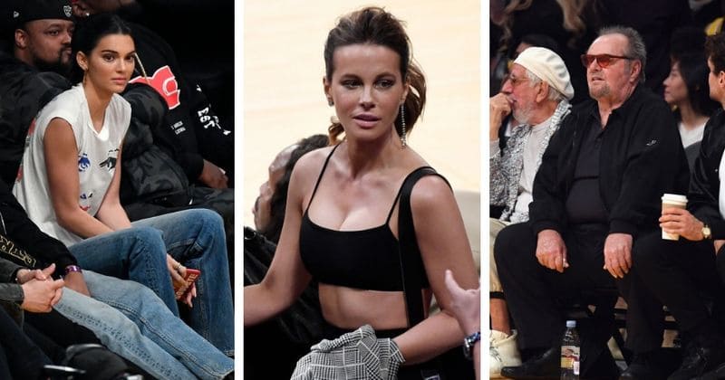 Kendall Jenner looks effortlessly chic during star-studded L.A. Lakers game