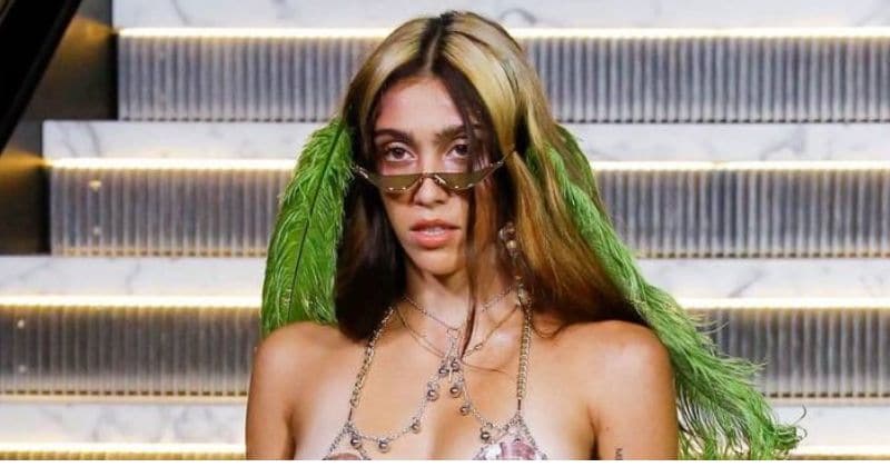 Madonna's daughter Lourdes Leon shows off unshaven legs and underarms at Vogue gala