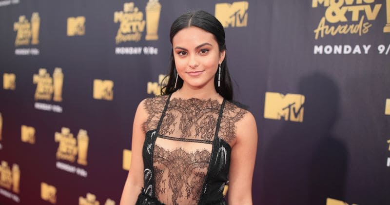'Riverdale' star Camila Mendes claps back at a "fan" who suggested that she was "happier" with her ex than with Charles Melton
