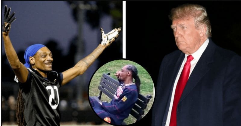 Snoop Dogg trolls Donald Trump, smokes a blunt in front of White House