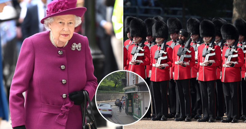 Five of Queen's guards arrested after late-night brawl at kebab shop just yards away from Windsor Castle