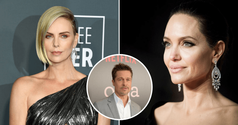Brad Pitt's new flame Charlize Theron and Angelina Jolie 'have been feuding for years' over movie roles