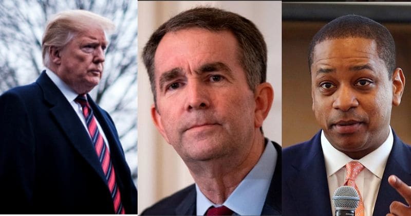 Donald Trump suggests Virginia leadership crisis will help Republicans win state back in 2020