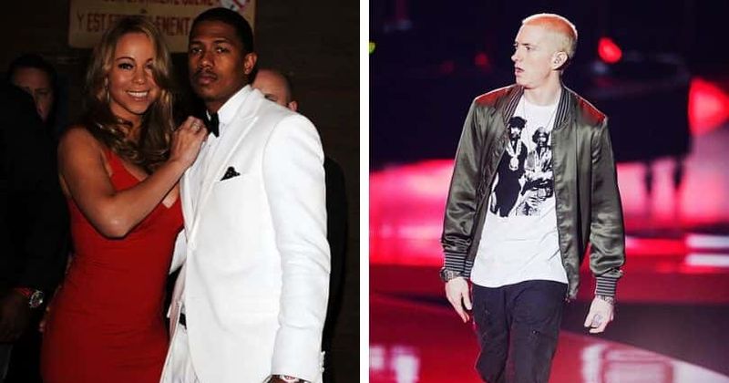 Nick Cannon tears into 'grandpa' Eminem after rapper mocked him and ex Mariah Carey in new Fat Joe song 'Lord Above'