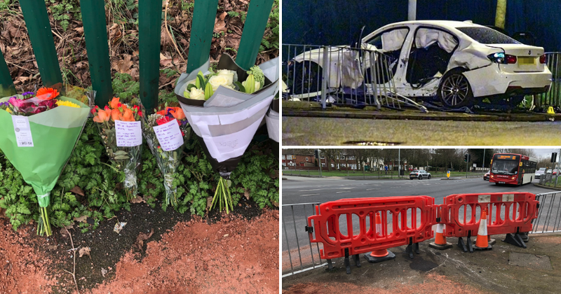 Children, 9 and 10, killed in horrific 'street race' car crash, devastated mother heard screaming: 'My babies, my babies!'