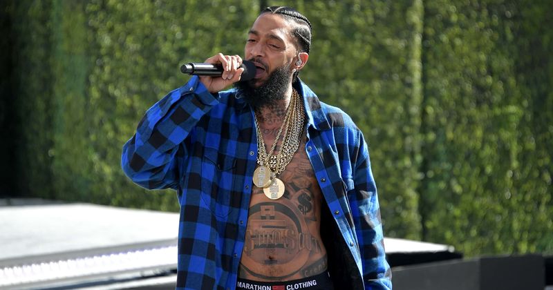 Murdered rapper Nipsey Hussle's memorial marred by violence, at least one mourner in critical condition