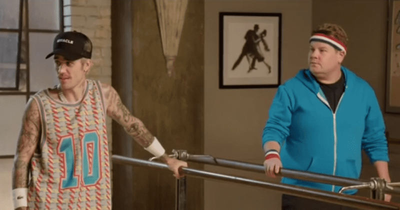 Justin Bieber and James Corden dance to 'Baby', put their culinary skills to test on 'The Late Late Show'
