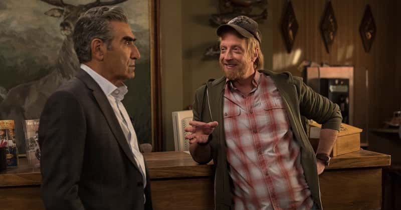 'Schitt's Creek' Season 6 Episode 12 Preview: Johnny, Stevie and Roland head to New York to make 'The Pitch'