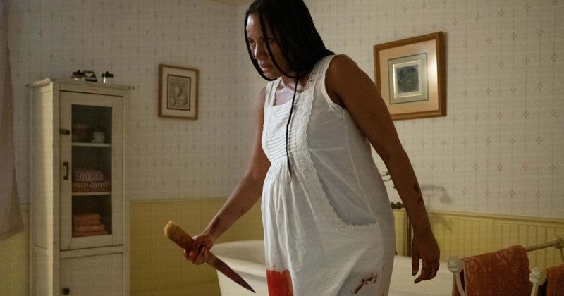 'Into the Dark: Delivered' Review: An ironic, violent slasher evaluates what separates mothers from monsters