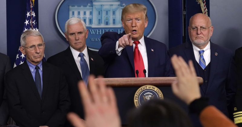 Trump slams 'angry' women reporters but says hostile exchanges make for good TV: 'It wasn't Donna Reed'
