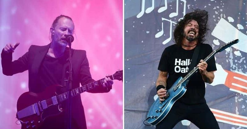 Radiohead and Foo Fighters release full-length concerts for fans in lockdown to aid Covid-19 relief efforts