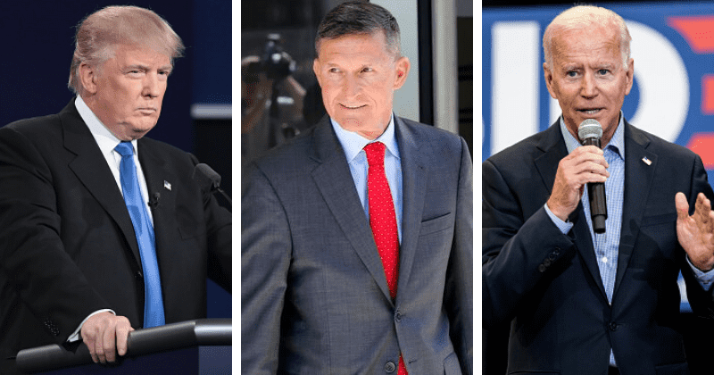 Trump says 'this was all Biden' as memo shows ex-VP among those who sought to unmask Michael Flynn's identity