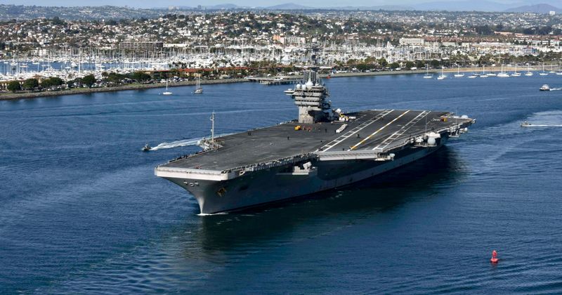 Second Covid-19 'outbreak' hits USS Theodore Roosevelt with at least 5 sailors testing positive