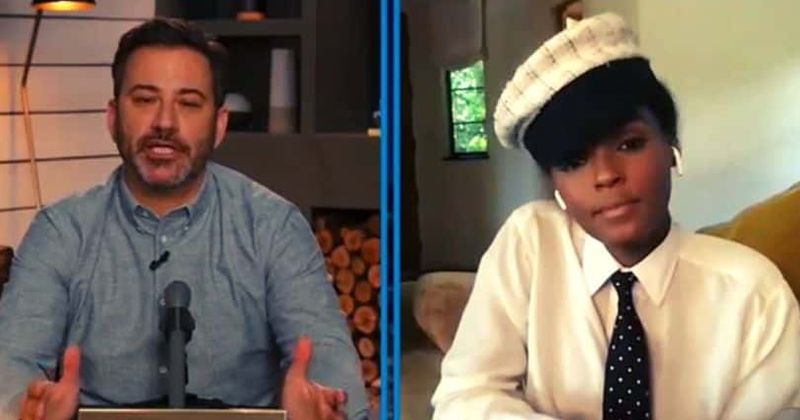 'Jimmy Kimmel Live': Janelle Monae says Julia Roberts passing the baton for 'Homecoming 2' meant the world to her
