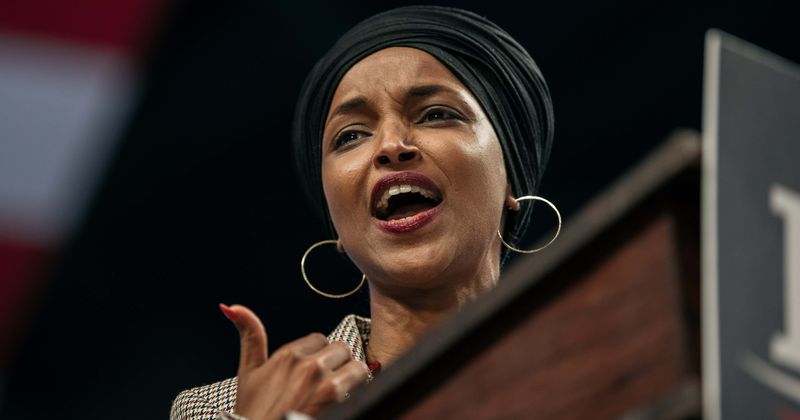 Ilhan Omar says 'Britney Spears-style meltdown' after 1st divorce made her shave her head, elope with stranger