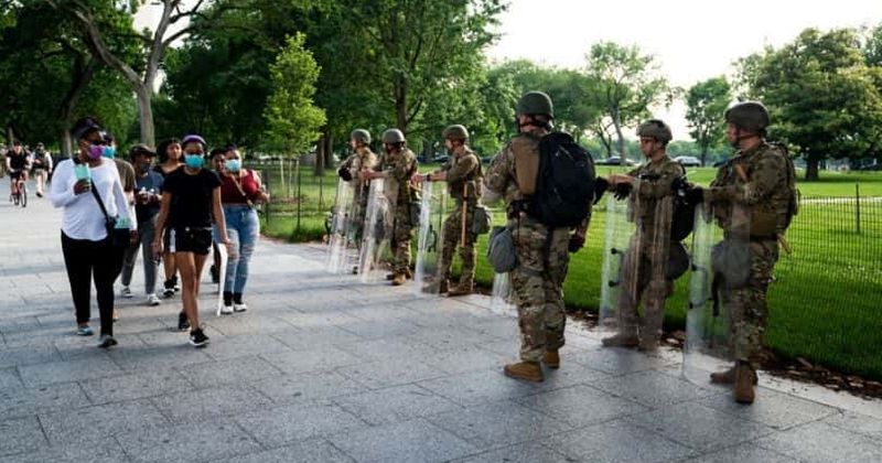 George Floyd protests: Fury as alarming Anonymous leak shares info on large deployments of law enforcement personnel