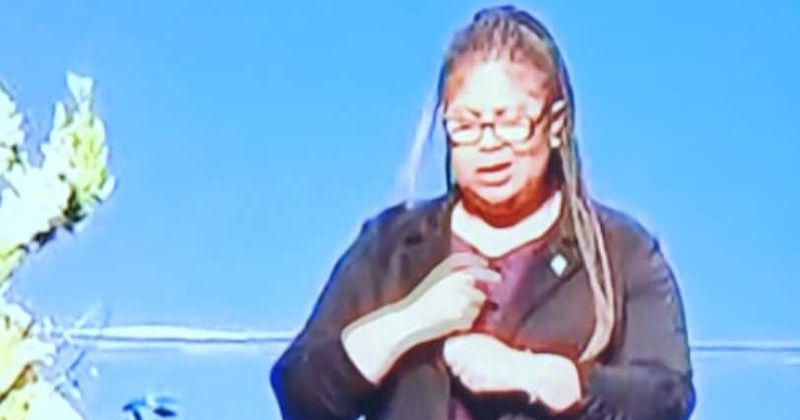 George Floyd funeral: Who is the sign language interpreter? Internet calls her the star of the event