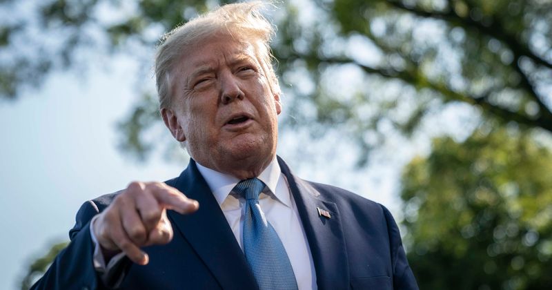 'They're looking at Jesus!' Trump issues warning to protesters after he fears they will target religious statues