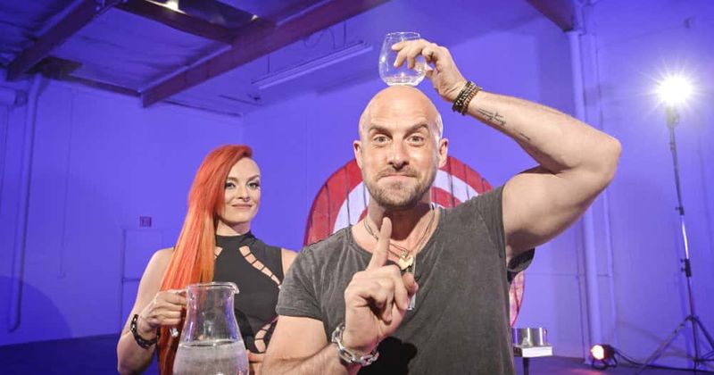 'America's Got Talent' Judge Cuts: Jonathan Goodwin cheats death again to prove he's a million-dollar danger act