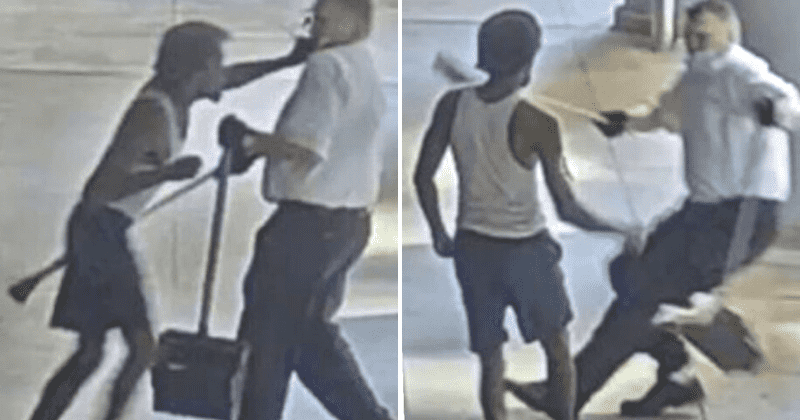 Elderly Chicago sweeper sucker-punched by violent thug as city witnesses record crime surge in recent months