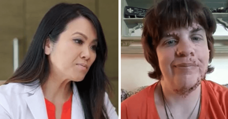 'Dr Pimple Popper': Monica feels like ants are crawling on her eyebrows, can Dr Lee cure her skin condition?
