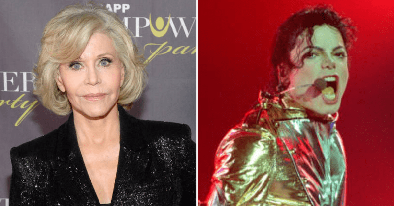 Jane Fonda reveals she and Michael Jackson went skinny-dipping, says he lived with her for a week