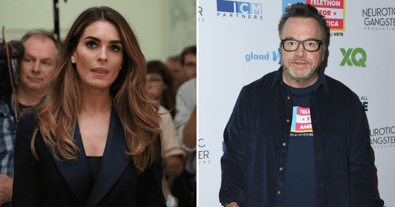 Tom Arnold tweets Hope Hicks's phone number as she tests Covid-19 positive, Internet says charge him for stalking