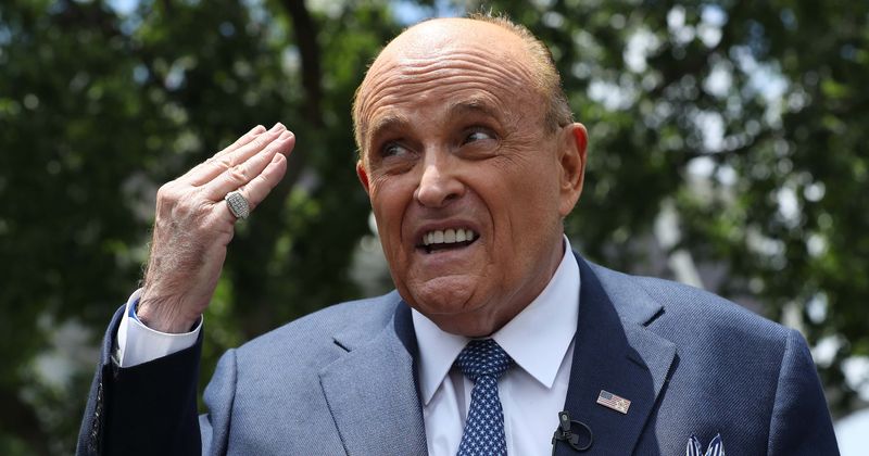 Does Rudy Giuliani have Covid-19? Trump lawyer coughs as he slams Biden's mask, Internet says 'test him again'