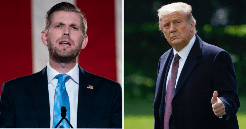 Eric Trump says his father 'saved Christianity' in war of faith against 'atheist and far-left Democrats'