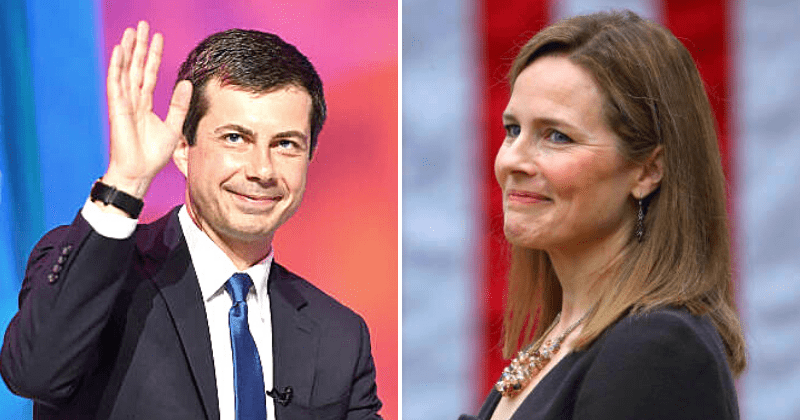 Buttigieg says his marriage is 'on the line' if Amy Barrett gets into SC, Internet says 'you're full of s**t'