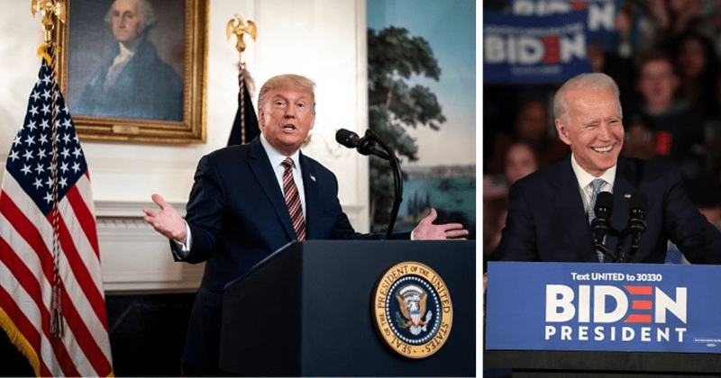 Trump warns Biden would listen to scientists, Internet thanks ex-VP 'for saving us from the lunatic'