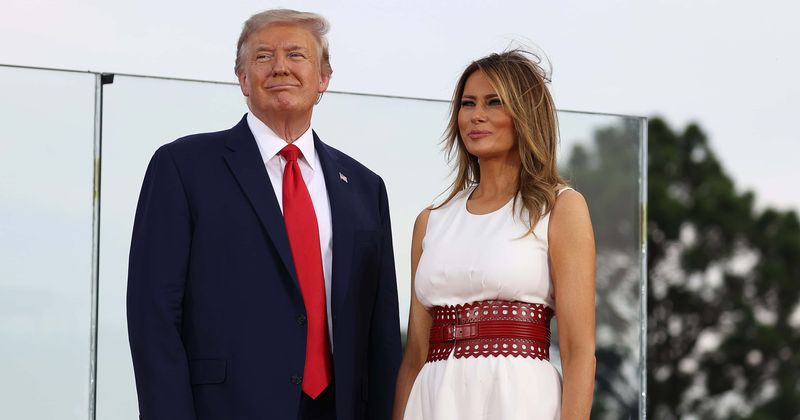Melania claims Trump is pro-gay in video for conservative LGBTQ+ group, Internet calls it 'empty words'