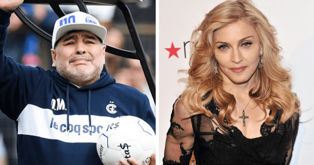 Diego Maradona death: Madonna trends after fans of Queen of Pop confuse her with legendary footballer