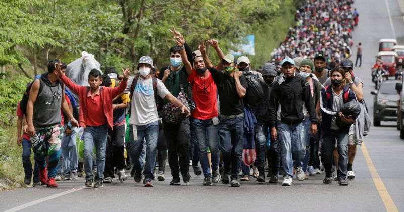 Honduras caravan: Hungry migrants ask Joe Biden to 'honor his commitments' ahead of his inauguration